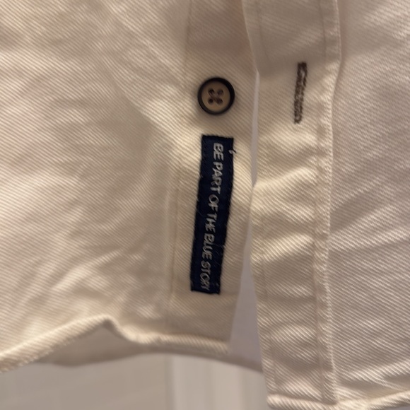 Blue Industry - white short sleeve button up - Picture 2 of 5